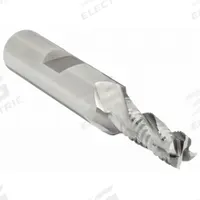 OSG Roughing End Mill: Cobalt, 4 Flute, 3/8" Mill Dia, 3/8" LOC, 2-5/32" OAL (MPN 4709500)