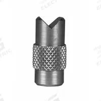 SHIMPO Notched Head Adapter: Notched Head Adapter, MFD-02/MFD-03/MFD-04/MFD-05/MFD-06 (MPN FG-M6GV-AL). Key specifications — Product Type: Notched Head Adapter; Compatible with Manufacturer Model Number: MFD-02; Compatible Product Type: Mechanical Force Gauges; Brand: SHIMPO.