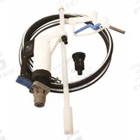 LIQUIDYNAMICS INC. Hand Pump: Lever, Pump with Hose, Nozzle & Spout, 10 oz per stroke, Piston, 46 in (MPN 560008V-S3M-330). Key specifications — Brand: LIQUIDYNAMICS INC.; Housing Material: Polypropylene; Maximum Flow Rate: 10 oz per stroke; Suction Tube Material: Polyethylene.