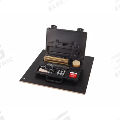 ALLPAX Gasket Cutter Kit: 30 Pieces, Imperial, 1/4 in Min Cutting Dia - Extension-Style Gasket Cutters