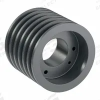 APPROVED VENDOR V-Belt Pulley: B54, 6 Groove, 5.75 in OD, Bushed Bore, SK, Quick Detachable (MPN 6B54SK). Key specifications — Pulley Industry Number: B54; Pitch Diameter: 5.4 in (5L, B); For Belt Section (broad, with similar types): 4L, A, or AX.