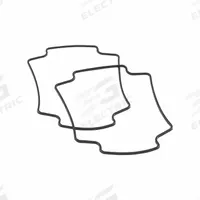 HAMMOND Replacement Gasket: For Replacing Worn or Damaged Gaskets on Electrical Enclosures, Silicone (MPN 1554WGASKET). Key specifications — Finish: Black Silicone; Brand: HAMMOND; Accessory Type: Replacement Gasket; Application: For Replacing Worn or Damaged Gaskets on Electrical Enclosures; Features: Replaceable Gasket is One Piece Made from High Temperature, U.L. Listed Silicone; Material: Silicone.