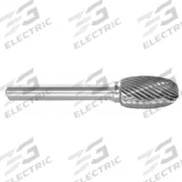 APPROVED VENDOR Carbide Bur: Oval, SE-53, Single Cut, 3/16" x 9/32" Head, 1/8" Shank (MPN 310-001101). Key specifications — Brand: APPROVED VENDOR; Trade Number: SE-53.