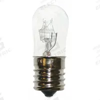 APPROVED VENDOR Incandescent Bulb: Incandescent, Intermediate Screw (E17), (S) Sign, S6, 6S6/120V (MPN 6S6/7/120V). Key specifications — Light Color: White; Bulb Shape: S6; Trade Number: 6S6/120V; Brand: APPROVED VENDOR; Voltage: 120V AC.
