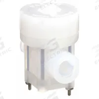 PARKER Pneumatically Actuated Diaphragm Valve: 1/4 in, PFA, 2-Way, FNPT x FNPT, FKM (MPN PV-10-1144-02). Key specifications — Diaphragm Material: PTFE; Connection Gender - Side 1: Female; Connection Gender - Side 2: Female; Connection Type - Side 2: NPT; Brand: PARKER; For Media: Water; Diaphragm Valve Type: 2-Way; Connection Type-Side 1: NPT.