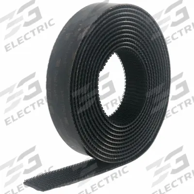 3M DUAL LOCK Hook-and-Loop Fastener: Roll, Black, Self-Mating, 1/2 in Overall Wd - High-Strength Reclosable Fastener Rolls