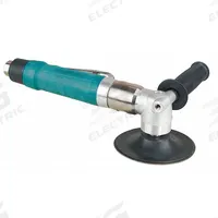 DYNABRADE Air Disc Sander: 5 in Pad, Threaded Shank, Heavy Duty, 1 hp, 39 cfm, Right Angle Grip, NPT (MPN 52562). Key specifications — attr1320237: DYNABRADE; attr1320246: Rear.