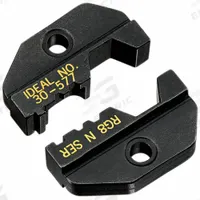 IDEAL Voice and Data Crimping Die: RG11, RG-8/11 Connectors, 30-506, Silver Connector Color (MPN 30-577). Key specifications — attr511086: Silver; attr542112: RG11; attr542113: RG-8/11 Connectors; attr542114: 30-506; attr473957: IDEAL.