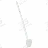 APPROVED VENDOR Graduated Dipper: HDPE, Non-Sterile, 500 mL, White, 5 3/4 in Overall Lg - Imperial (MPN 107075). Key specifications — Pre-Cleaned: None; Color: White.