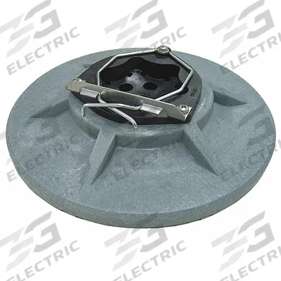 NOBLES Pad Driver: 16 in Pad/Brush Size, Round, 16 in Dia, 32 in Fits Machine Size - Pad Drivers