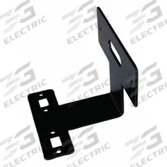 CODE 3 Lighting Bracket: Mounting Bracket, Black, Steel, 3 in Lg, 3 in Ht, 3 3/4 in Wd (MPN XT3-DL). Key specifications — Color: Black; Brand: CODE 3; Material: Steel; Product Type: Mounting Bracket.