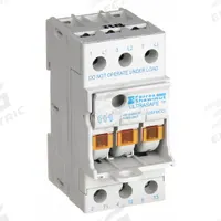 MERSEN Fuse Block: Finger-Safe, 3 Pole, 600 V AC, DIN Rail Mounting, Screw Termination (MPN USFMCCI). Key specifications — Brand: MERSEN.