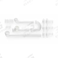 APPROVED VENDOR Trap: Plastic, White, 1 1/2 in Nominal Pipe Size, 16 in Overall Lg, Slip, Slip (MPN 4FEY9). Key specifications — Includes: Slip Nut and Washer; Includes Cleanout: No; Brand: APPROVED VENDOR; Material: Plastic.