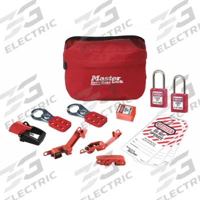 MASTER LOCK Electrical Lockout Tagout Out Kit: Electrical - Portable Electrical Lockout Kits