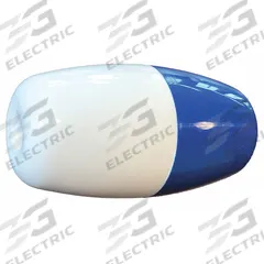 JED POOL TOOLS Rope Float: Blue/White, Plastic, 8 1/2 in Overall Lg, 5 in Overall Dia (MPN 90-861-F). Key specifications — attr997059: Plastic; attr997064: Rope Float.