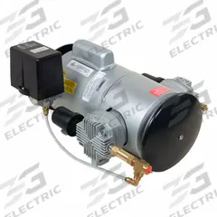 GAST Piston Air Compressor: 0.333 hp, 1 Phase, 115V AC, 50 psi Max Continuous Pressure, 3 cfm (MPN 3LBA-55S-M300AX). Key specifications — attr50761: 115V AC; attr50712: GAST; attr51763: 1.