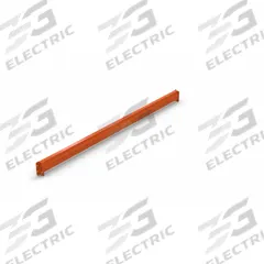 HUSKY RACK & WIRE Beam: Step Beam, Teardrop, 144 in x 2 1/2 in x 4 1/4 in, Roll Formed, Orange (MPN IBX43144). Key specifications — attr36292: HUSKY RACK & WIRE; attr36837: Teardrop; attr36845: Orange.