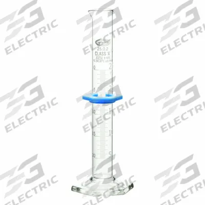 UNITED SCIENTIFIC SUPPLIES Graduated Cylinder: 25 mL, A, To Contain (TC) - Class A Glass Graduated Cylinders