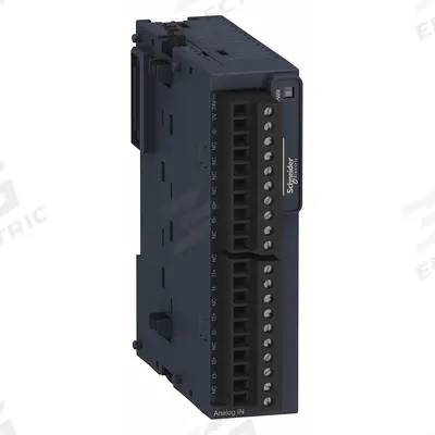 SCHNEIDER ELECTRIC Analog Input Module: (4) Analog In (MPN TM3AI4) - Modules for Schneider Controllers