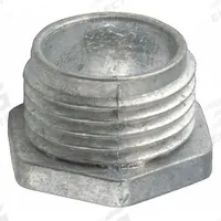 RACO Chase Nipple: 4 in Trade Size, Zinc, 1 7/16 in Overall Lg, Chase Nipple, Zinc (MPN 1676). Key specifications — Standards: UL Listed; Brand: RACO; Item: Chase Nipple.