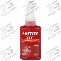LOCTITE High-Strength Threadlocker: 277, Red, Oil Tolerant, 1.69 fl oz, Bottle, 1 EA (MPN 88448)