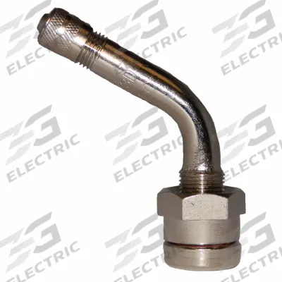 HALTEC O-Ring Tire Valves: O-Ring Seal Valve, Clamp-In, 60° Valve Stem Angle - Tire Valve Stems