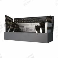 CLE-LINE Jobber Length Drill Bit Set: 115 Pc, 1/16" to 1/2" by 64ths, #60 to #1, A to Z (MPN C18129). Key specifications — attr1236168: Drill Index.