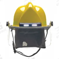 BULLARD Fire Helmet: Yellow, Polyetherimide, Modern Rear Brim, Chin Strap (MPN LTXYLTLGIZ4). Key specifications — Color: Yellow; Chin Strap: Yes; Brand: BULLARD; Shell Material: Polyetherimide; Style: Modern Rear Brim; Suspension: Standard Sure-Lock(R) Ratchet Headband.