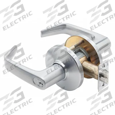 BEST Door Lockset: Office Lever Locksets, Chrome, ADA Compliant