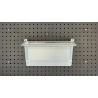 CAMBRO Drain Pan with Holder: 72 in Ht, 21 in Dp, 24 in Lg, Silver, 0 Rails (MPN EWSACC7000). Key specifications — Color: Silver; Includes: Top Post Connector; Series: Elevation; Product Type: Drain Pan with Holder.