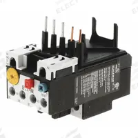 EATON IEC Overload Relay: Thermal Protection, 3 Poles, 1NO/1NC, Frame Size B, 4 A – 6 A (MPN XTOB006BC1). Key specifications — Brand: EATON; Auxiliary Contact Form: 1NO/1NC; Compatible Contactor Series: XT Mini Contactors; Frame Size: B; Phase Loss Sensitivity: No; Thermal Units Required: None (Relay Includes Integrated Bimetallic Elements); Compatible Contactors: Frame Size B.