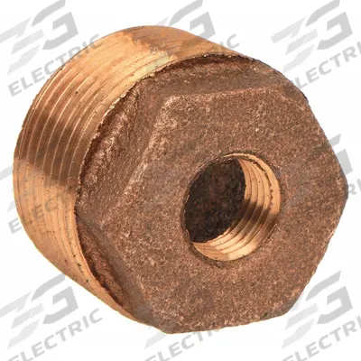 APPROVED VENDOR Metal Pipe Straight: Straight, 1 1/2 in x 3/4 in, Brass, 200 psi - Low-Pressure Threaded Pipe Fittings