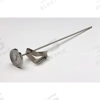 TEL-TRU Laboratory Dial Thermometer: 0°F to 0°F, +/- 1% Accuracy, 12 in Stem Lg, Fahrenheit (MPN GT100R-12/16121275). Key specifications — Accuracy: +/- 1%; Brand: TEL-TRU; Temperature Units: Fahrenheit.