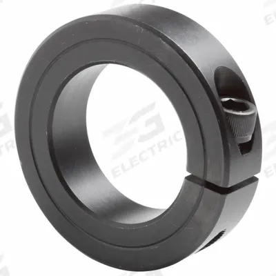 CLIMAX METAL PRODUCTS Shaft Collar: 1-Piece, Inch, Round, Clamp-On, 2 3/16 in Bore Dia - Steel Shaft Collars