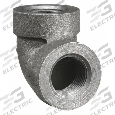 ANVIL Metal Pipe Elbow: 3/8 in x 3/8 in, Female NPT Threaded x Female NPT Threaded - Threaded High-Pressure Pipe Fittings