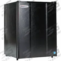 MICROFRIDGE Mini Refrigerator: Black, 2.3 cu ft Total Capacity, 2 Shelves, Energy Star Certified (MPN 2.3MF4R). Key specifications — Plug Type: 5-15P; Color: Black; Defrost: Automatic; Voltage: 115V AC; Energy Star Certified: Yes; Door Hinge: Swing; Door Style: Solid; Brand: MICROFRIDGE.