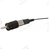 HUBBELL PREMISE WIRING Fiber Optic Connector: Connector SC, Std, 12pk Pack Size, 12 (MPN FCST50M12). Key specifications — attr922460: HUBBELL PREMISE WIRING; attr922461: Black; attr922466: Simplex; attr922475: OM2; attr1309930: 12pk.