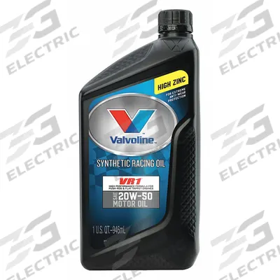 VALVOLINE Engine Oil: Synthetic, 1 qt Size, Bottle, 20W-50 - Gasoline Engine Oil