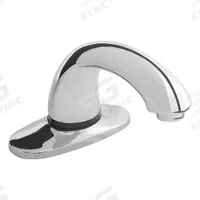 RUBBERMAID COMMERCIAL PRODUCTS Bathroom Sensor Faucet: Milano Auto Faucet, Brass, Chrome Finish (MPN 1818967). Key specifications — Brand: RUBBERMAID COMMERCIAL PRODUCTS; Includes: Cover Plate, 4 in; Series: Milano Auto Faucet.