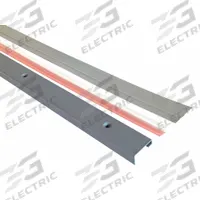 NATIONAL GUARD Fire and Smoke Seal: Screw-In Mounting, TPE, 8 ft Overall Lg, 1 1/2 in Overall Wd (MPN GAP90N-96). Key specifications — Color: Gray; Mounting Style: Screw-In; Brand: NATIONAL GUARD; Material: TPE.