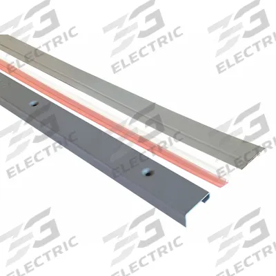 NATIONAL GUARD Fire and Smoke Seal: Screw-In Mounting, TPE, 8 ft Overall Lg - Fire Door Seals & Shims
