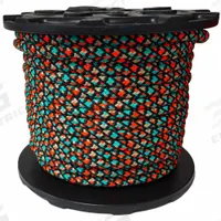 ALL GEAR Rigging and Climbing Rope: Double Braid, 3/4 in Dia, 4,600 lb Working Load Limit, Nylon (MPN AGBR34600HMP). Key specifications — Brand: ALL GEAR; Rope Type: Dynamic.