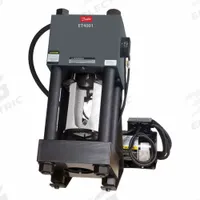 AEROQUIP HYDRAULIC HOSE CRIMPING EQUIPMENT: 2 in Max, 220V, Bench Mount, 10 ton Force, Electric Pump (MPN ET4001-004). Key specifications — attr666555: 1 & 2 Wire , 4 Spiral; attr564939: AEROQUIP; attr564985: 220V; attr564965: Bench Mount.