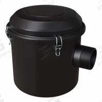 SOLBERG Inlet Vacuum Filter: 5 micron Rating, 99% Efficiency, 13 1/4 in Outside Dia, Carbon Steel (MPN CSL-2541-300B). Key specifications — attr101190: CSL-2541-300B; attr101207: Carbon Steel; attr101193: SOLBERG.