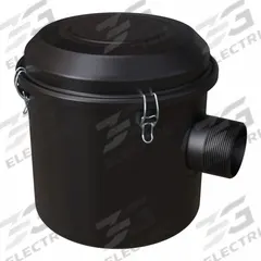 SOLBERG Inlet Vacuum Filter: 5 micron Rating, 99% Efficiency, 13 1/4 in Outside Dia, Carbon Steel (MPN CSL-2541-300B). Key specifications — attr101190: CSL-2541-300B; attr101207: Carbon Steel; attr101193: SOLBERG.