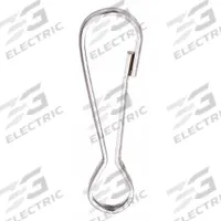 LUCKY LINE PRODUCTS Snap Hook: 1 Snaps, Solid Gate, Steel, 3/16 in Opening Size, 1 in Overall Lg (MPN 4FCT9). Key specifications — Application Restrictions: Not For Lifting; Brand: LUCKY LINE PRODUCTS; Opening Type: Solid Gate.