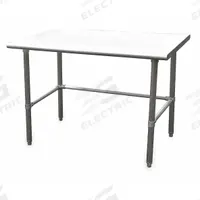APPROVED VENDOR Work Table: Fixed Ht, Stainless Steel, 48 in x 30 in, 600 lb Overall Load Capacity (MPN 4UEJ3). Key specifications — Brand: APPROVED VENDOR; Unit Type: Not Expandable or Modular.
