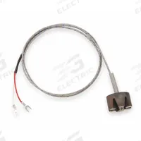 TEMPCO Magnet Thermocouple: 32°F to 2,300°F /0°C to 1,260°C, Type K, For Solids/Surfaces Media Type (MPN TMW00019). Key specifications — Brand: TEMPCO; Cable Material: FEP Teflon with Stainless Steel Braid; Cable Length: 6 ft; Accuracy: ±2.2 °C or ±0.75 %, Whichever is Greater; Process Mounting Connection: Magnet; Maximum Wire Gauge: 0.25 mm.