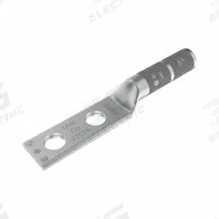 Compression Lug: For 4 AWG, Stranded Wire, 1/2 in Stud Size, Long, Copper Barrel (MPN YA4C2N). Key specifications — Inspection Hole: No; For Wire Type: Stranded; For Wire Sizes: 4 AWG; Brand: BURNDY; Manufacturer Part Number: YA4C2N.