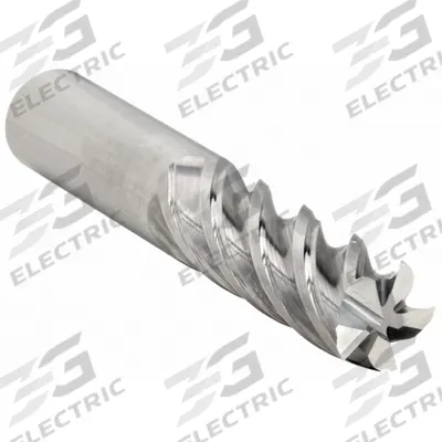 CLEVELAND Square End Mill: Carbide, 5 Flute, 3/4" Mill Dia, 2-1/4" LOC, 5" OAL (MPN C60595) - Fast-Cutting Carbide Square End Mills